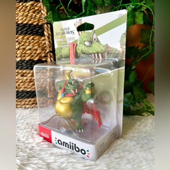 Nintendo King K. Rool Amiibo Super Smash Bros Wii U Japanese Import - Picture 6 of 14